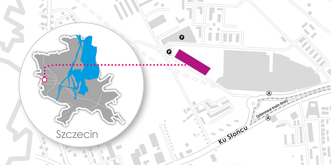 mapa szczecin